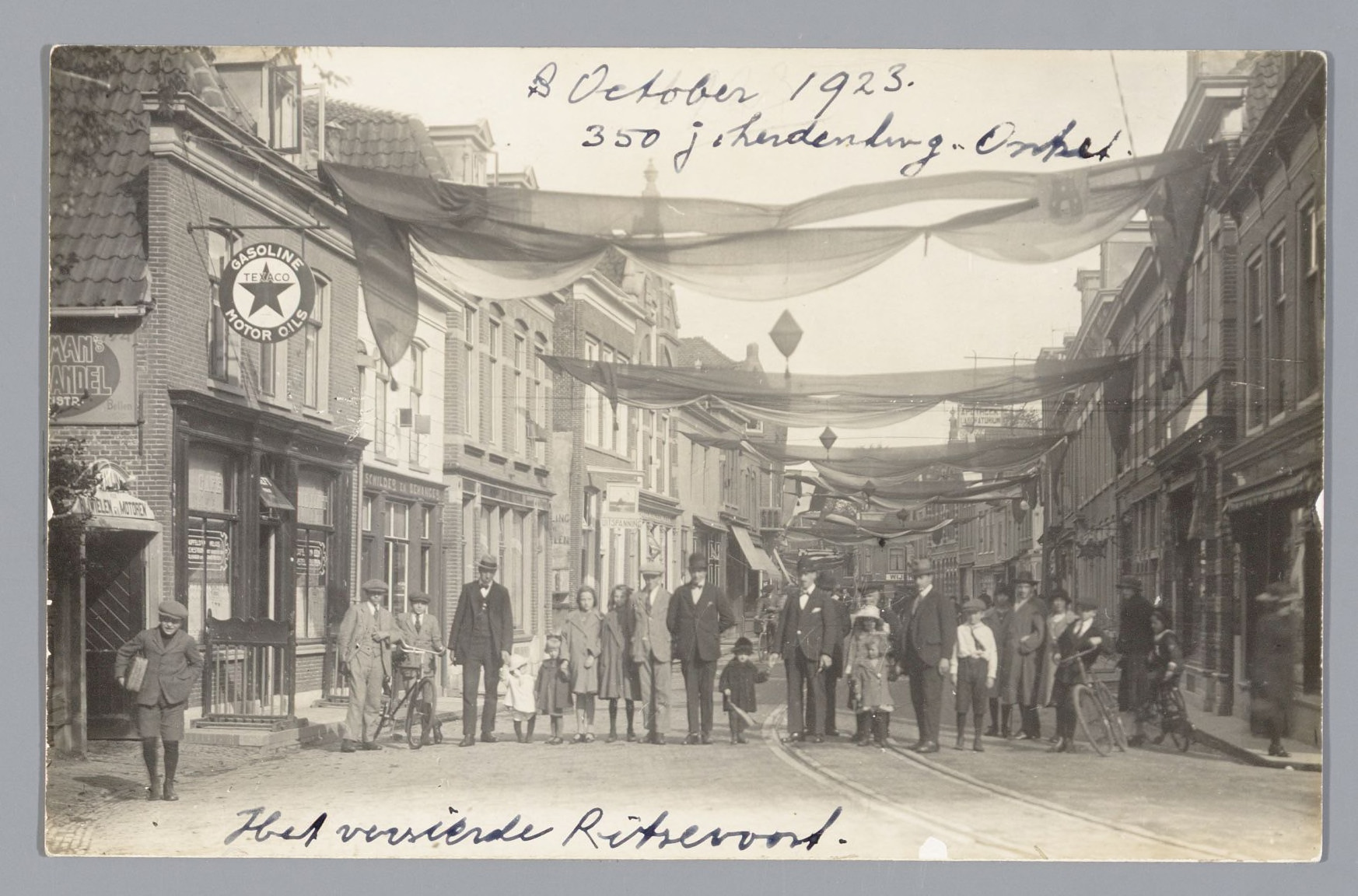 8 oktober op het Ritsevoort in 1919 en 1923